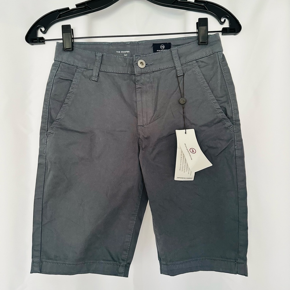 AG Adriano Goldschmied Kids, The Cooper Chino Shorts Boys‎, Size 12, Blue, NWT
